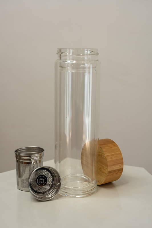 Bouteille Infuseur à Thé et Tisane Éco-Chic