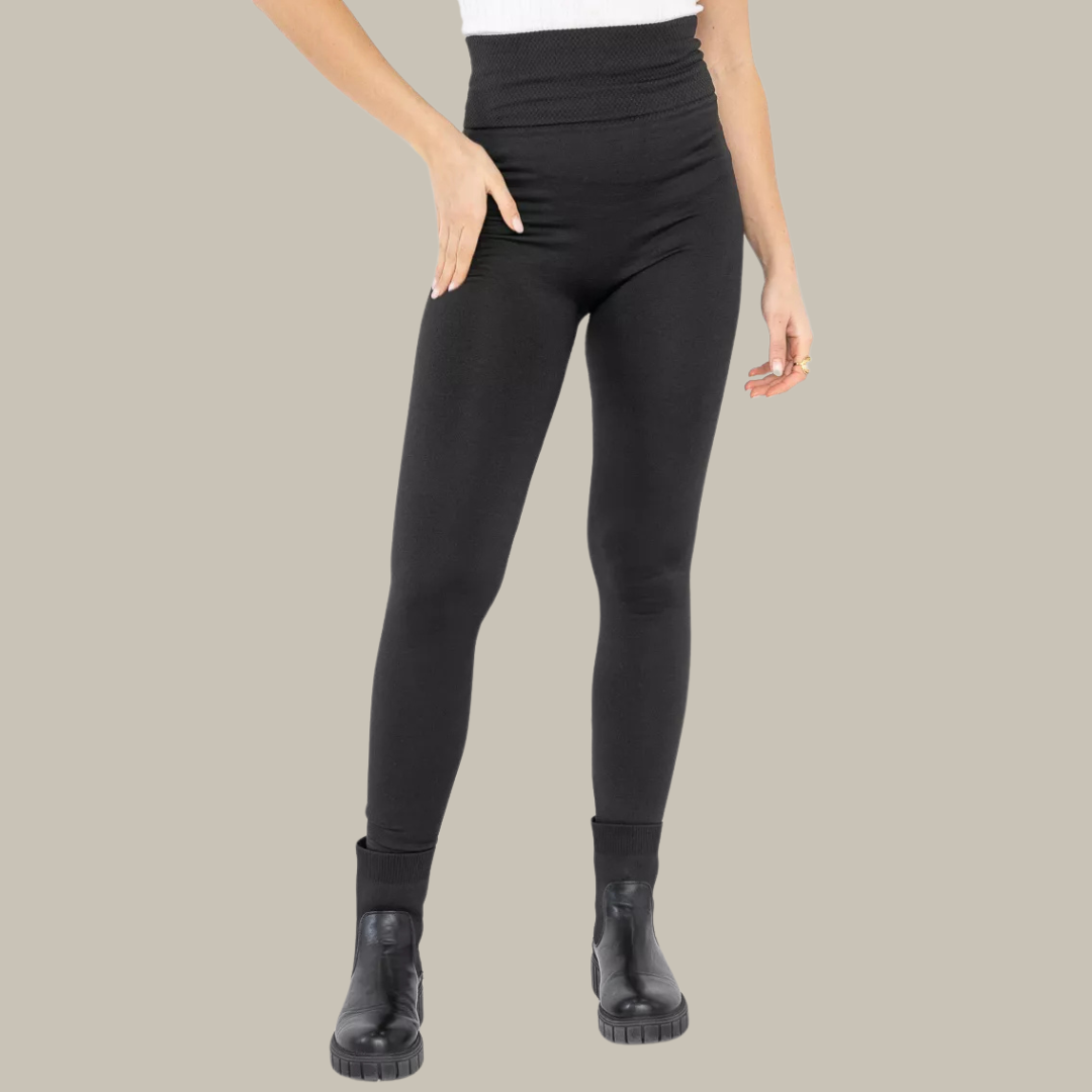 Leggings thermo shape ventre plat – Effet gainant anti-cellulite